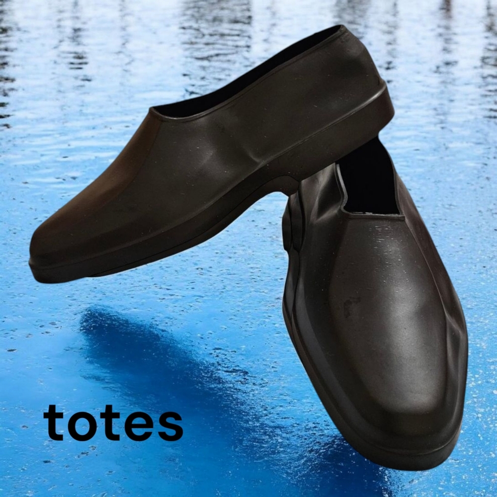 Totes Geometric Loafers Rubber Shoes - Medium